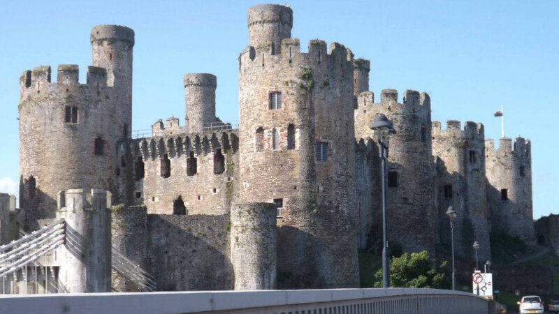 Caerphilly Castle — Gray, Historic