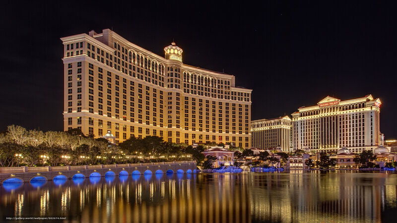 Caesars Palace Hotel — Yellow, Dramatic