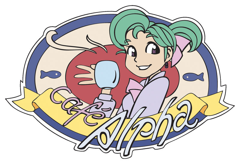 Cafe Alpha logo