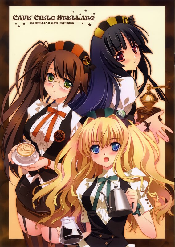 Cafe Cielo Stellato characters