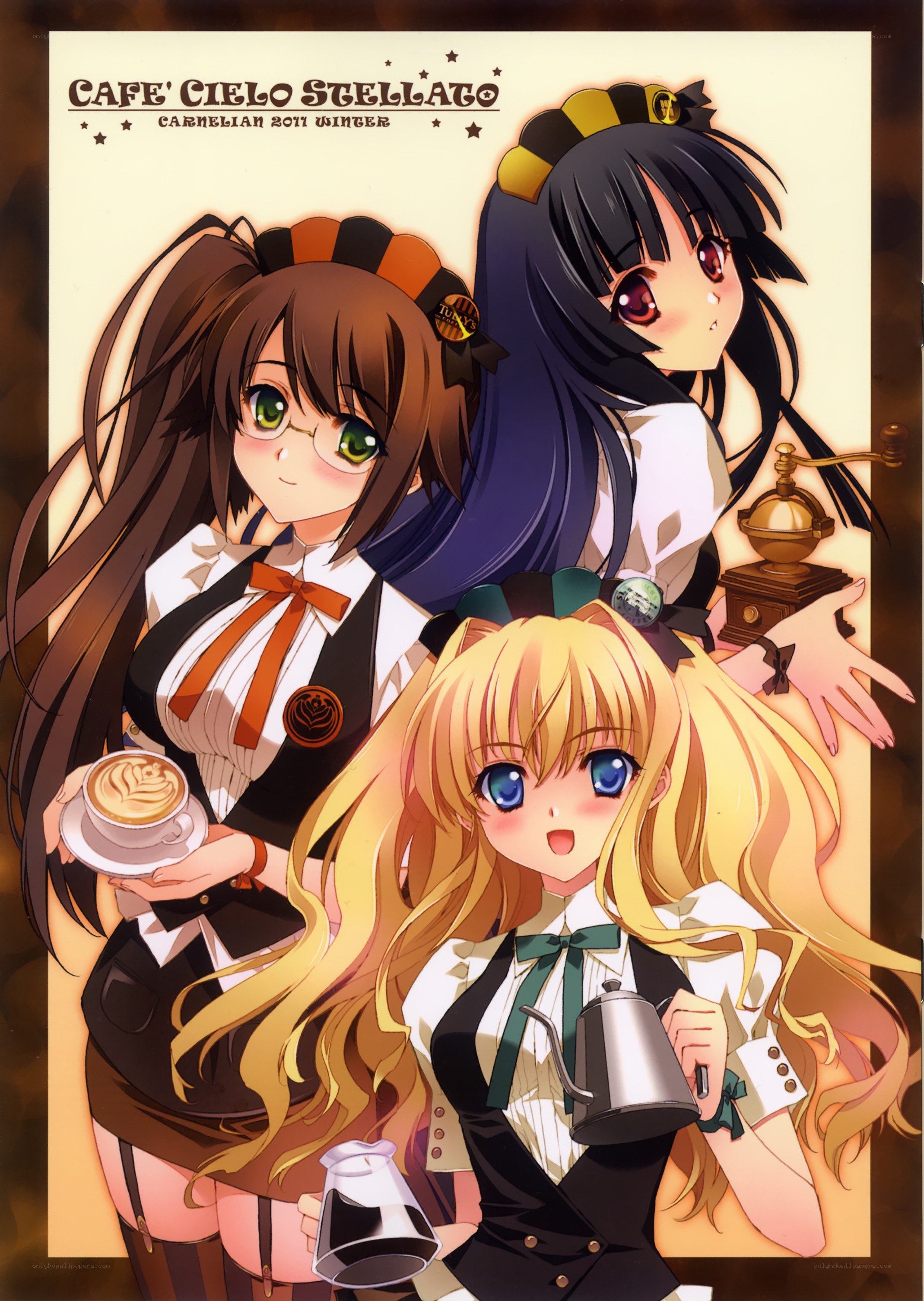 Cafe Cielo Stellato characters