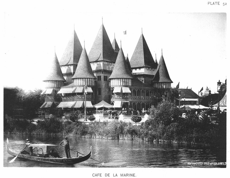 Cafe de la Marine at a fair