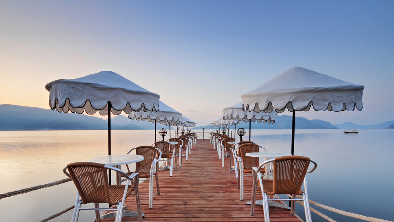 Cafe on a Pier