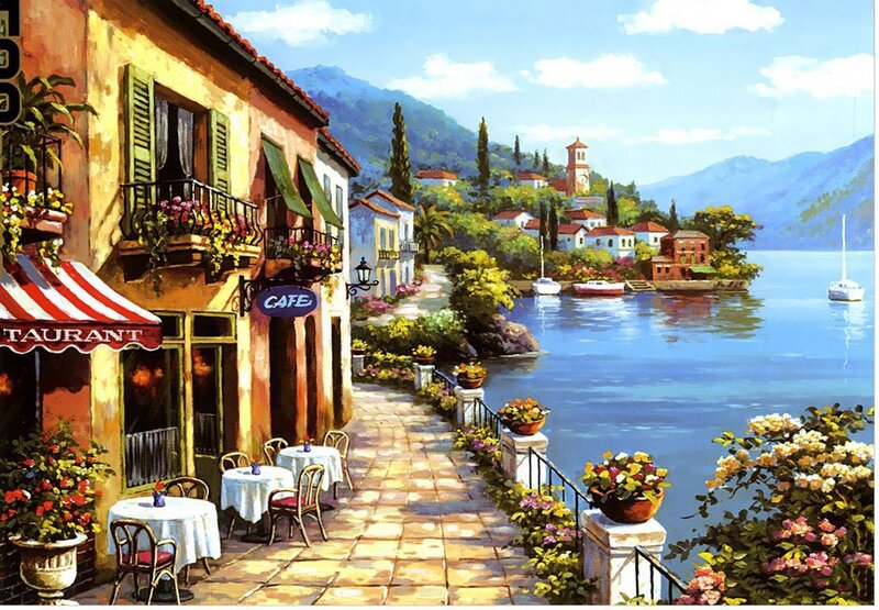 Cafe on Lakeside Street