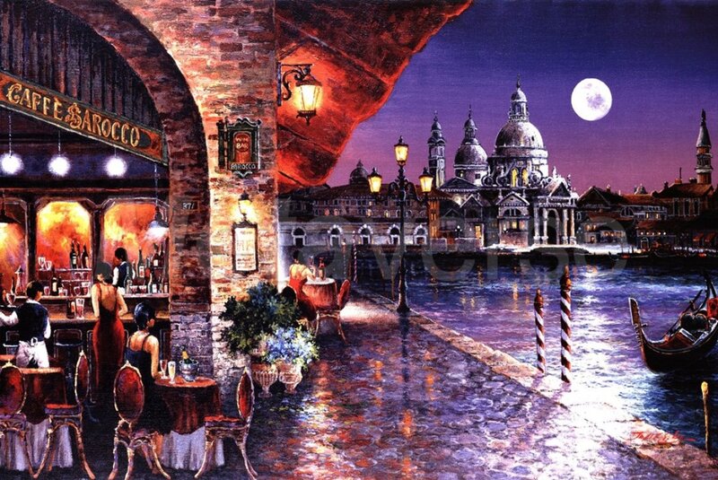 Cafe on Venice Canal