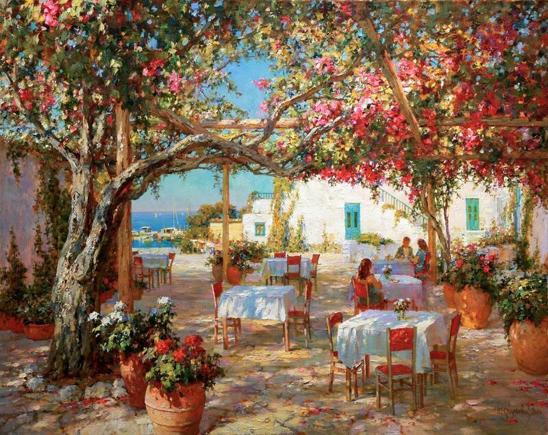 Cafe under Flowering Tree