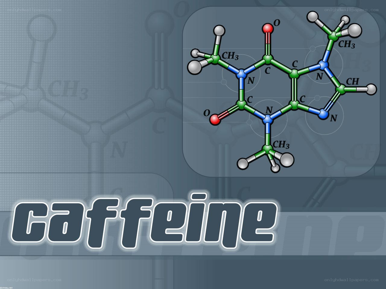 caffeine molecular structure