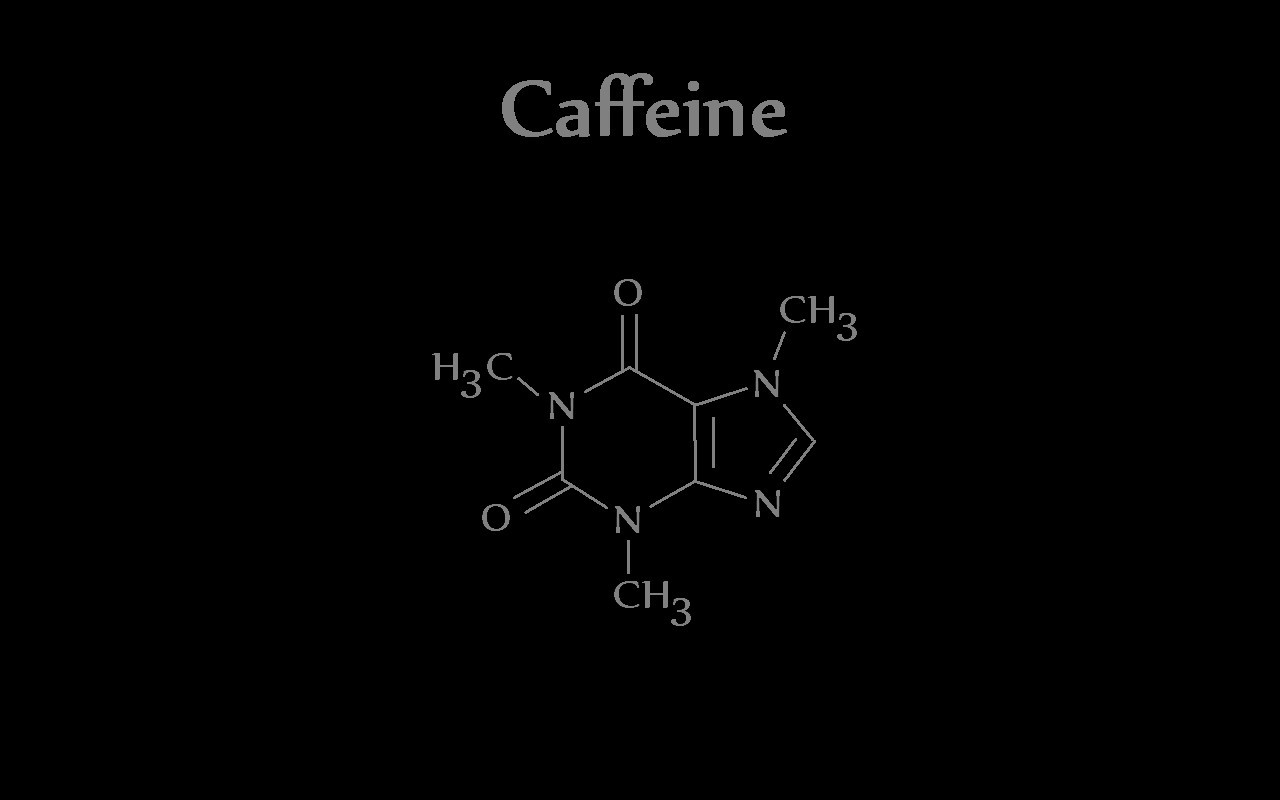 Caffeine molecular structure