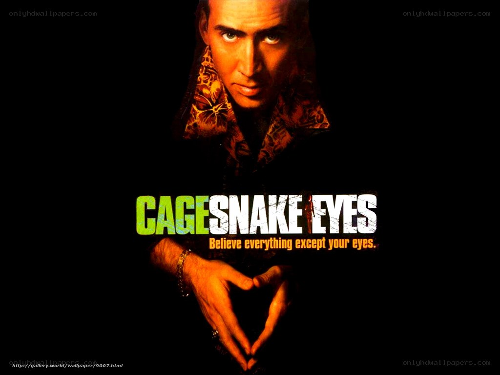 Cage Snake Eyes movie poster