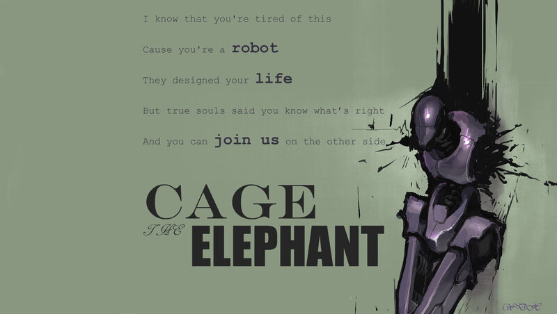 Cage the Elephant artwork