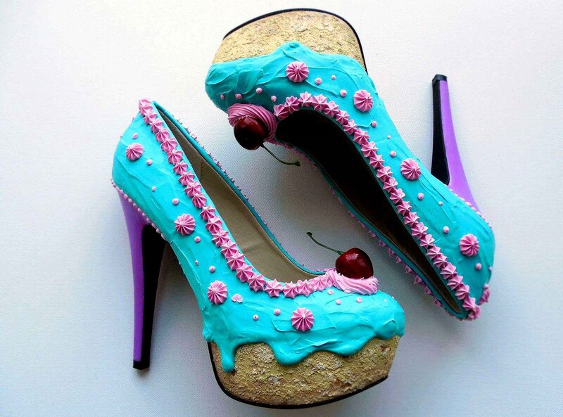 Cake-decorated High Heels