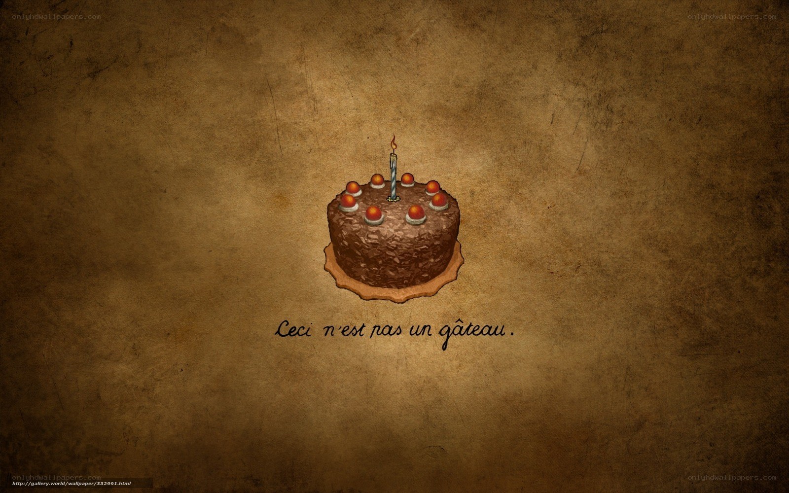 Cake is not a cake