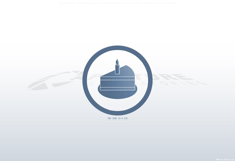 Cake Slice with Candle