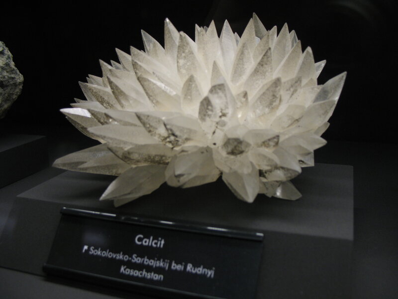 Calcite crystal cluster