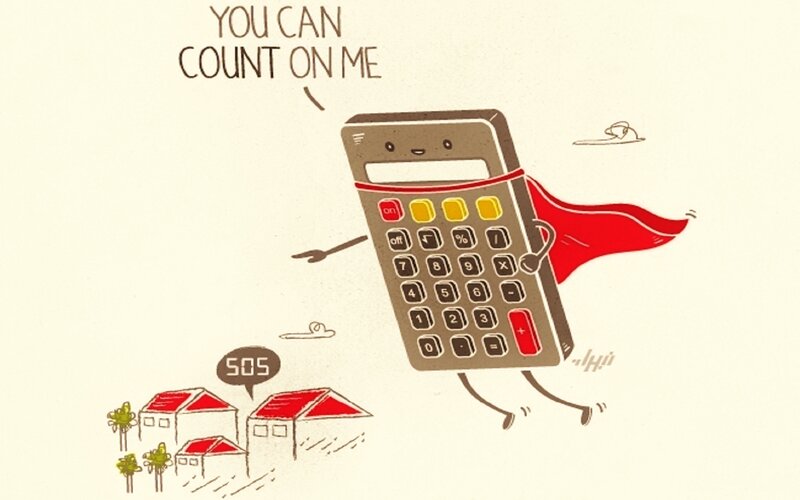 Calculator Superhero