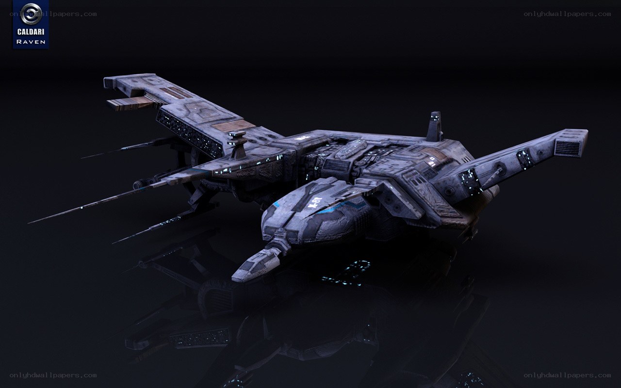 Caldari Raven ship model