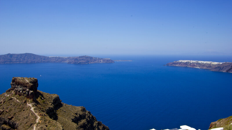 Caldera View from Cliff