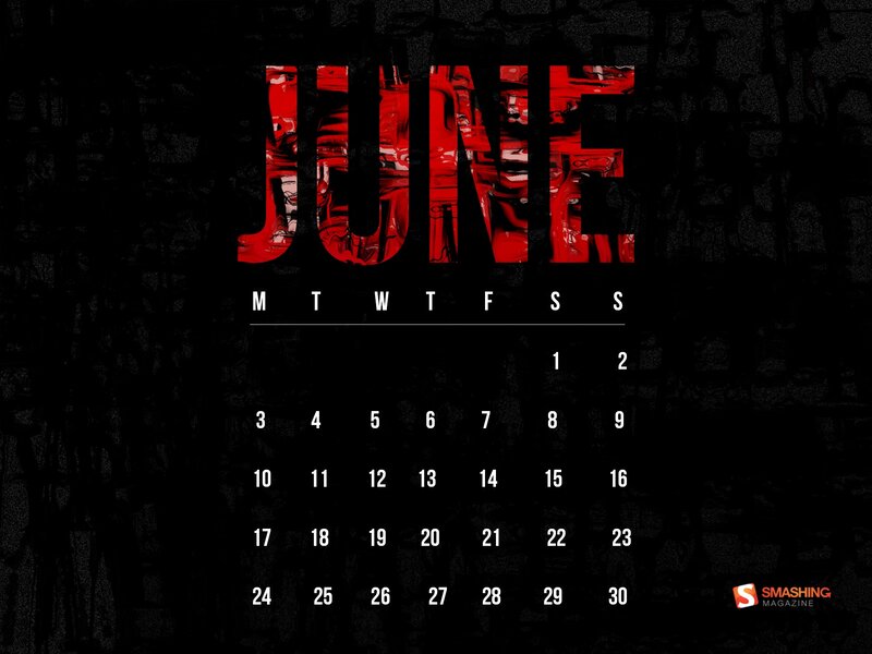 Calendar for the Month of June