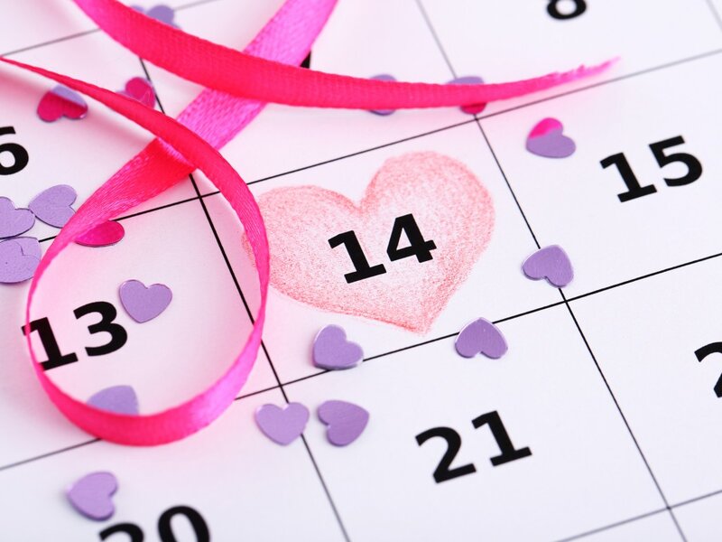 Calendar with Heart