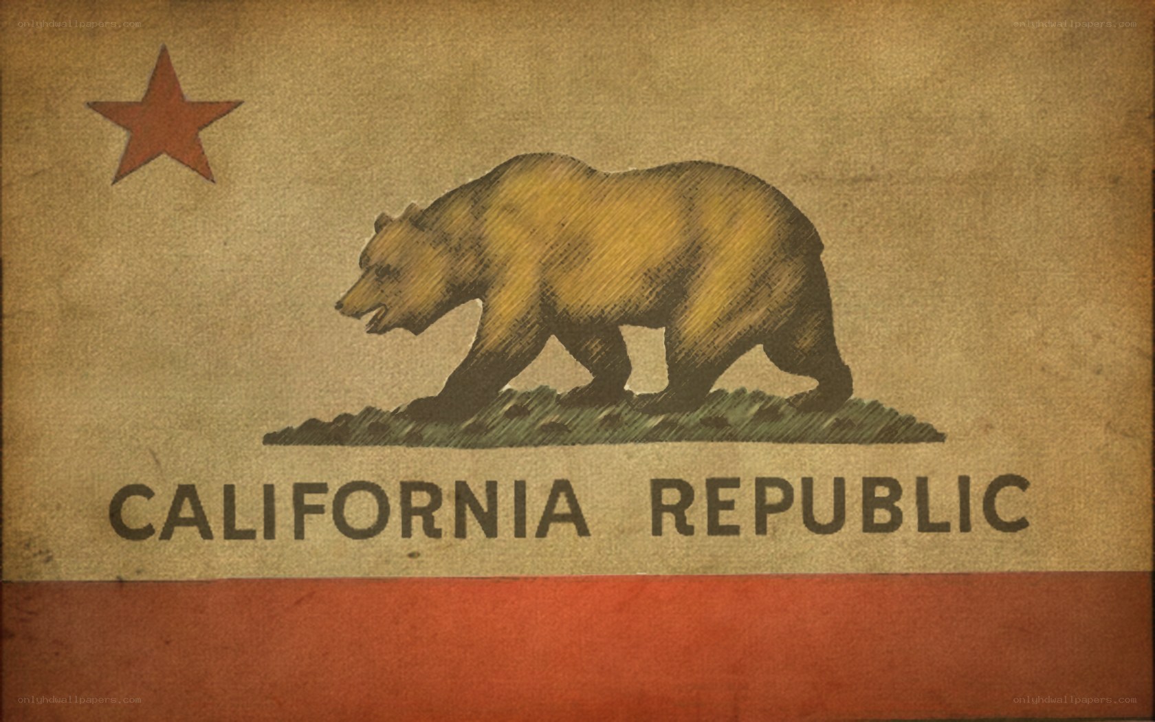 California Republic flag