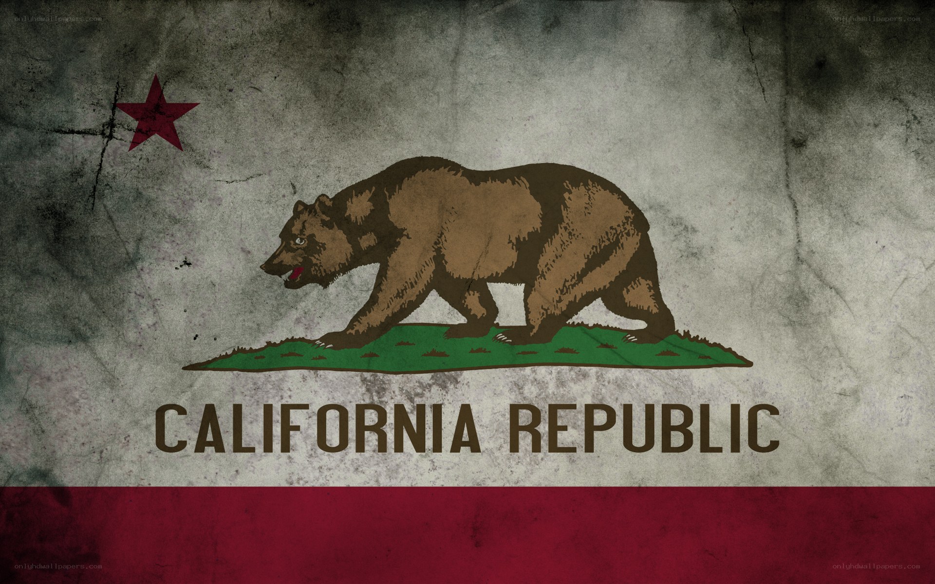 California Republic flag