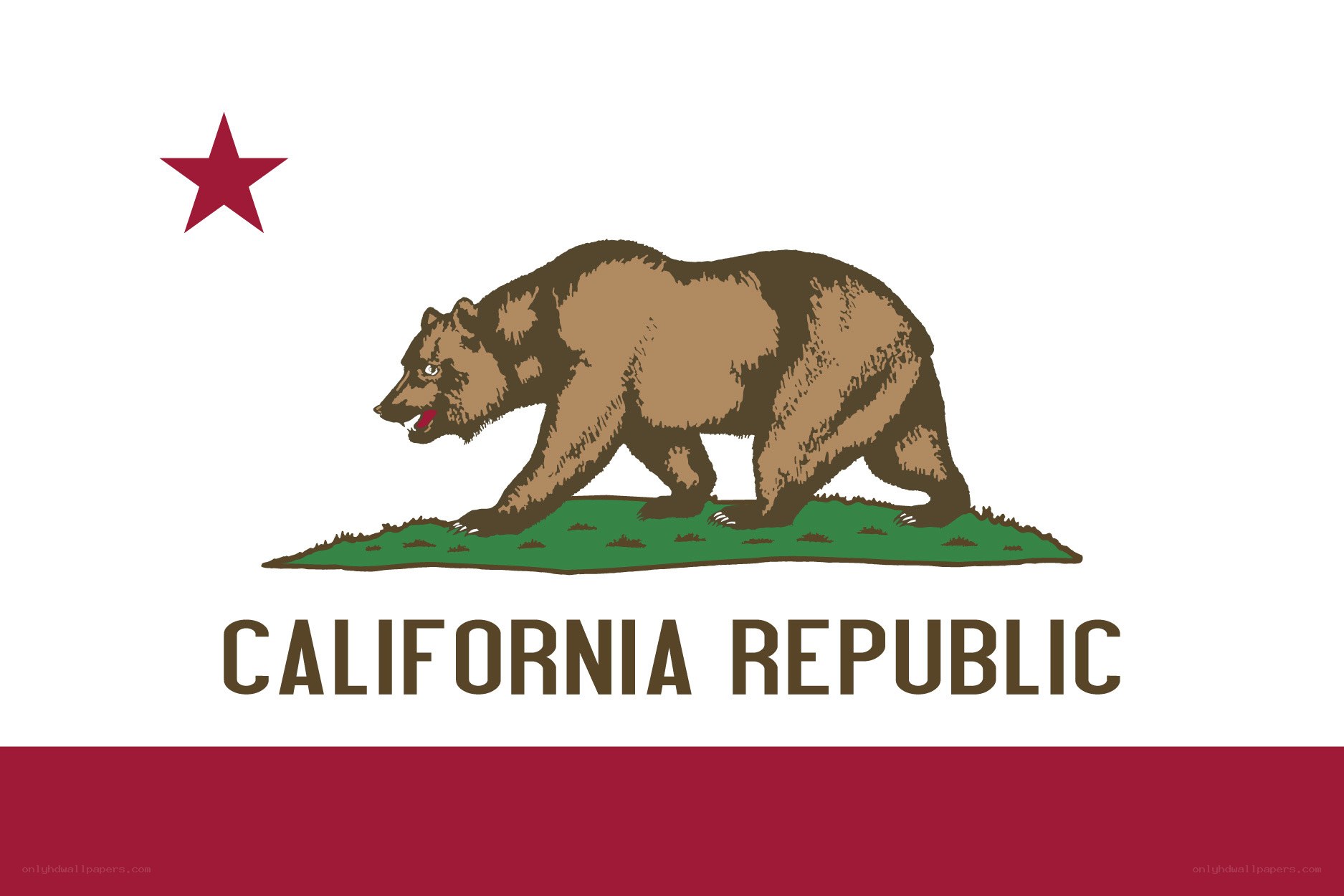 California Republic flag