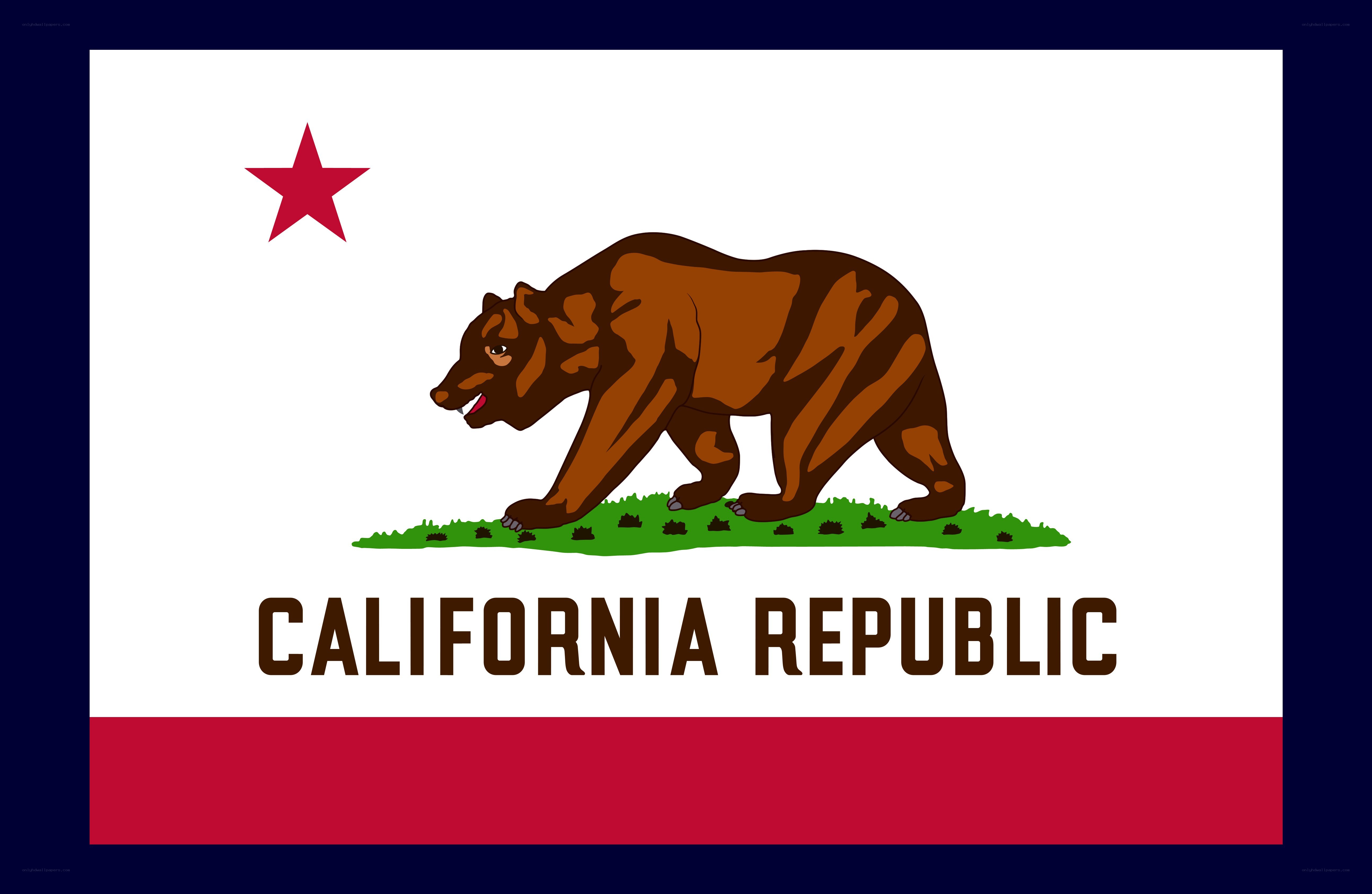 California Republic flag