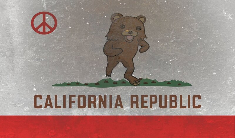 California Republic flag parody