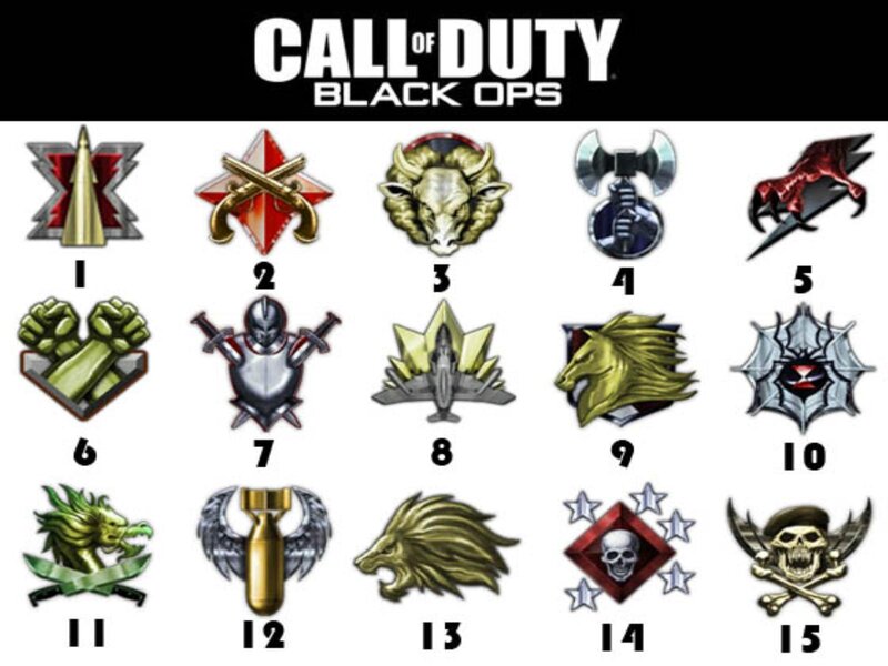 Call of Duty Black Ops Emblems