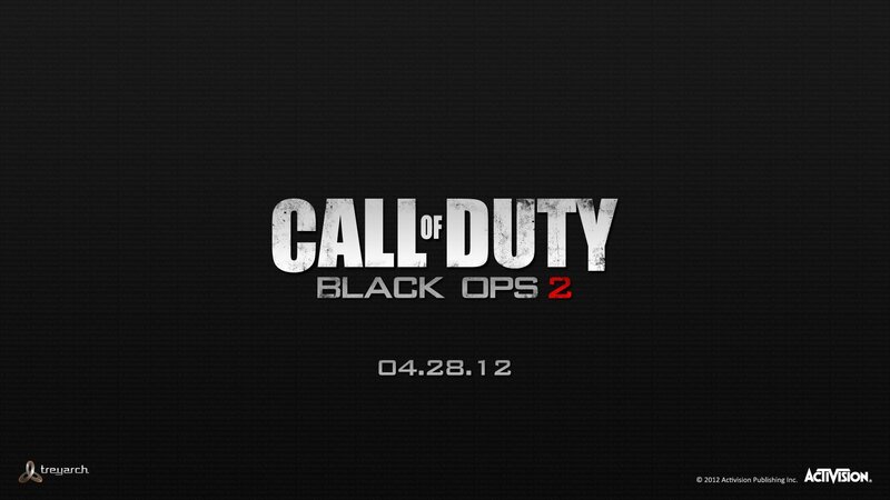 Call of Duty: Black Ops II title screen