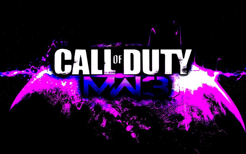 Call of Duty Logo — Black, Dramatic, Digital Art