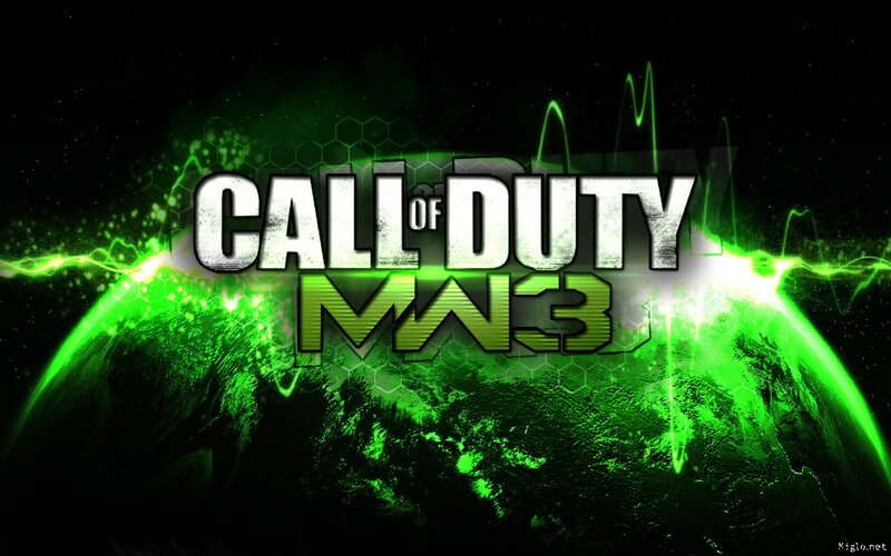 Call of Duty Logo — Black, Dramatic, Night