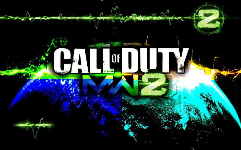 Call of Duty Logo — Black, Dramatic