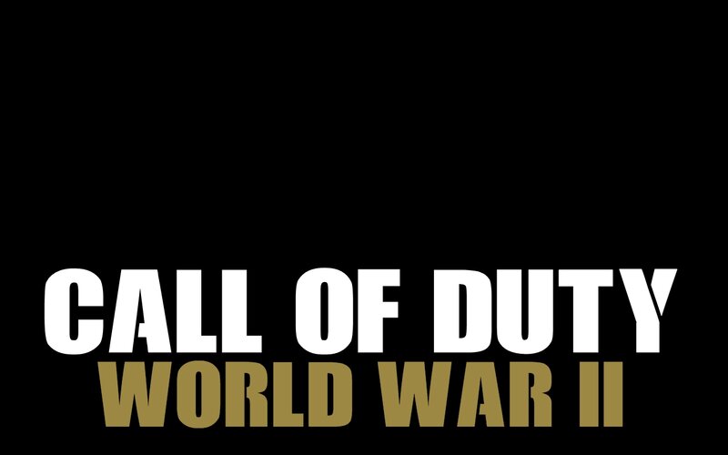 Call of Duty Logo — Black, Serious