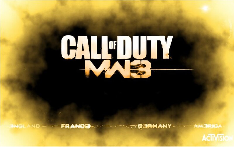 Call of Duty MW3 Logo — Yellow