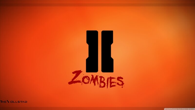 Call of Duty Zombies Logo — Orange
