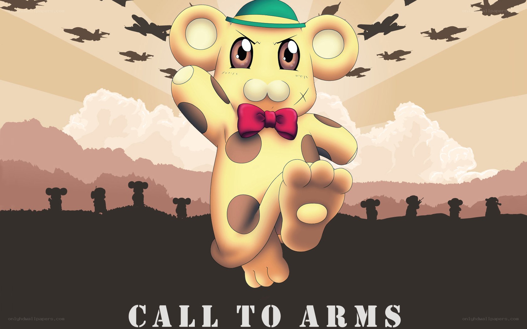Call to Arms - Animated Bear