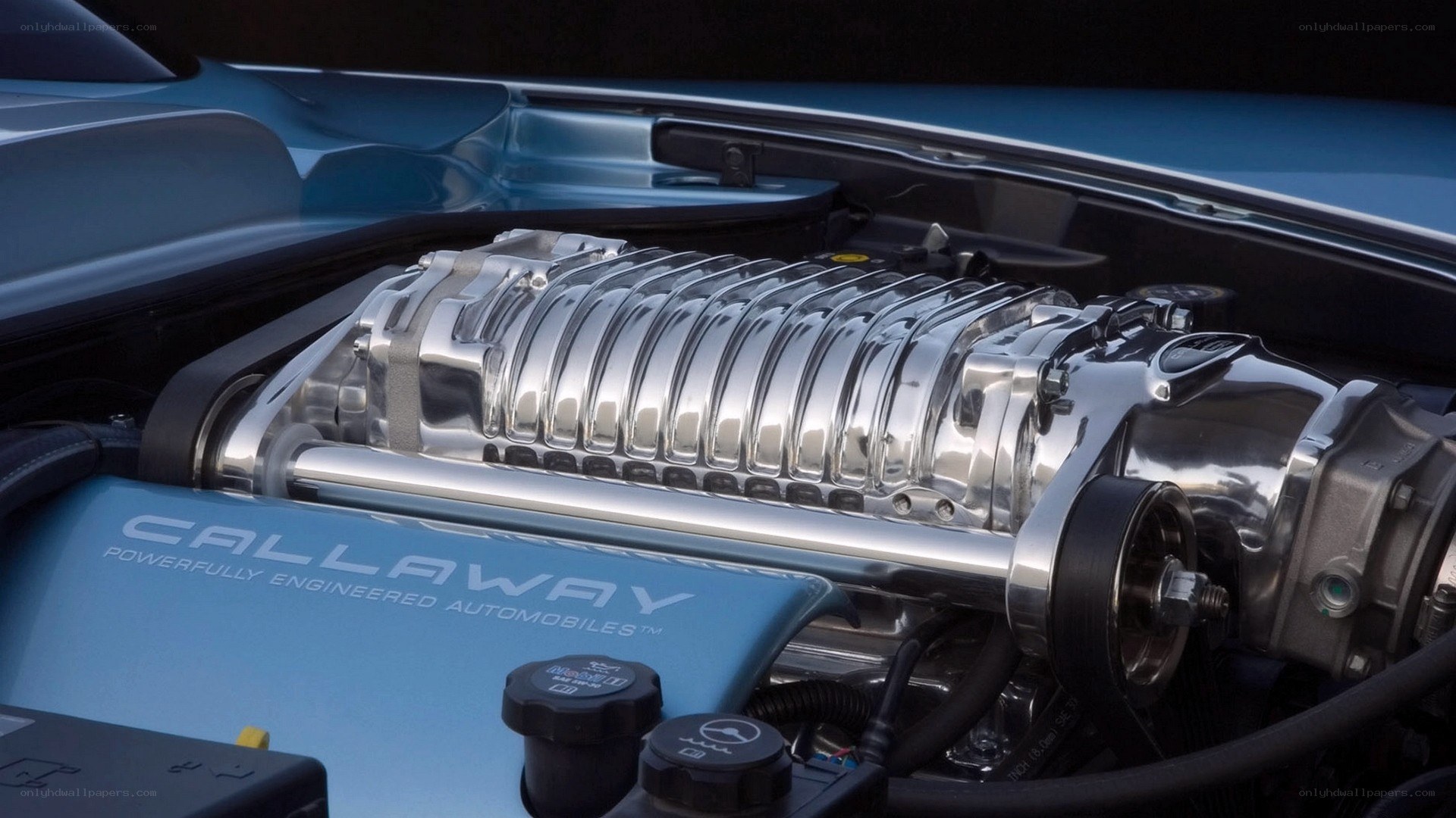 Callaway engine bay close-up