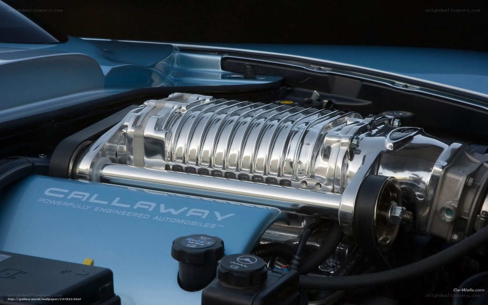 Callaway engine bay