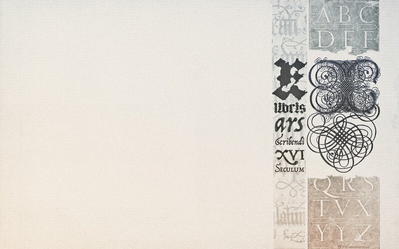 calligraphy and typography art