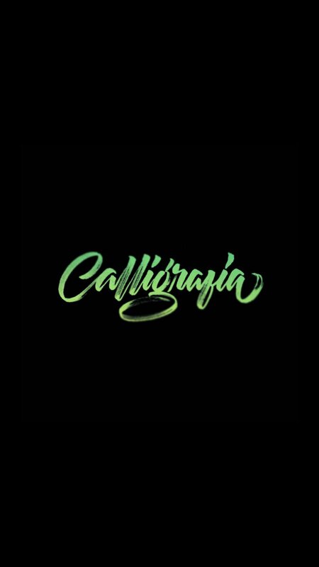 Calligraphy Text — Black