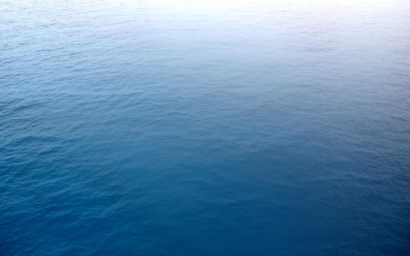 calm blue ocean surface