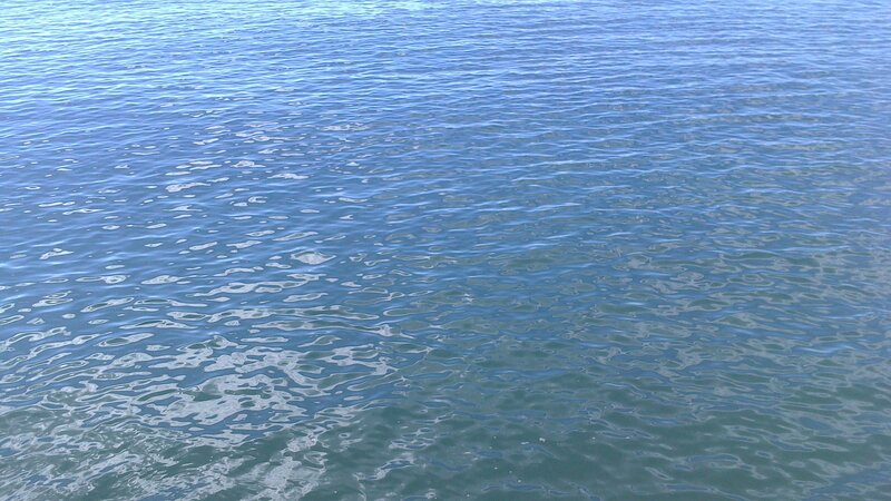 Calm Blue Water Surface — Serene