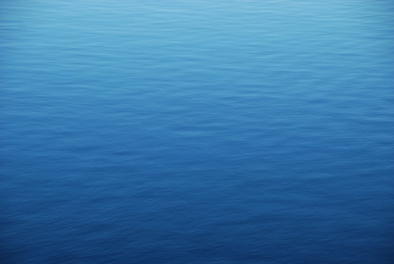 calm blue water surface