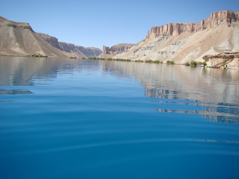 Calm Lake in Canyon