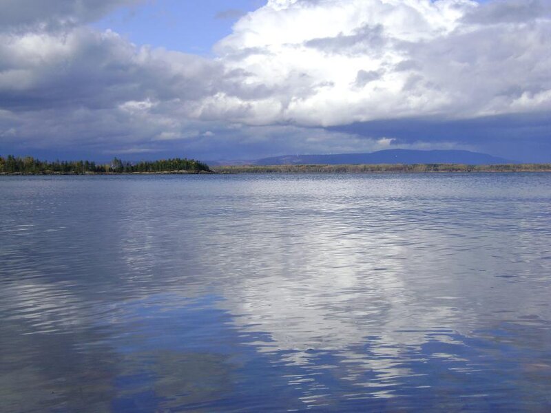 Calm Lake with Islands