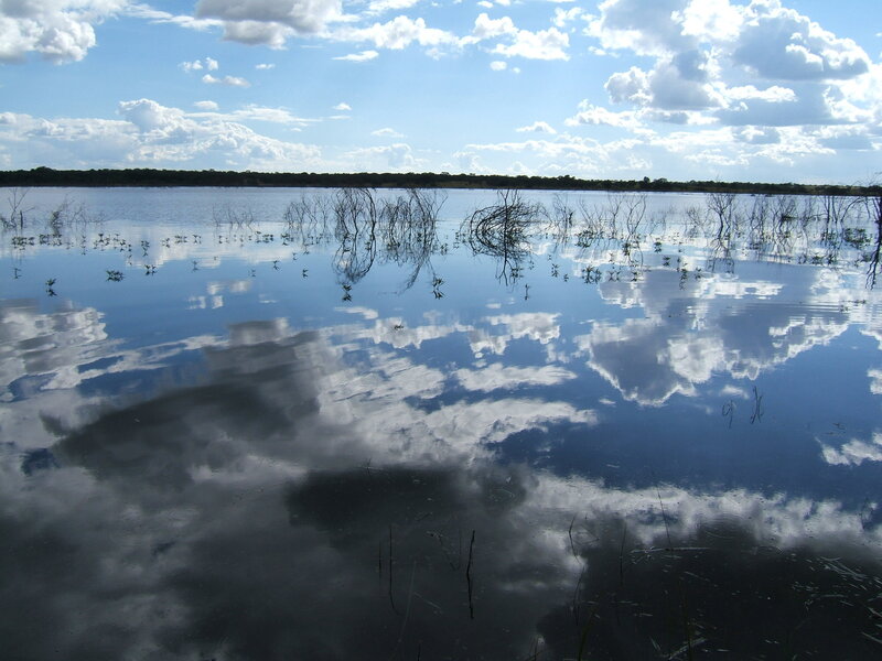 Calm Lake with Reflections
