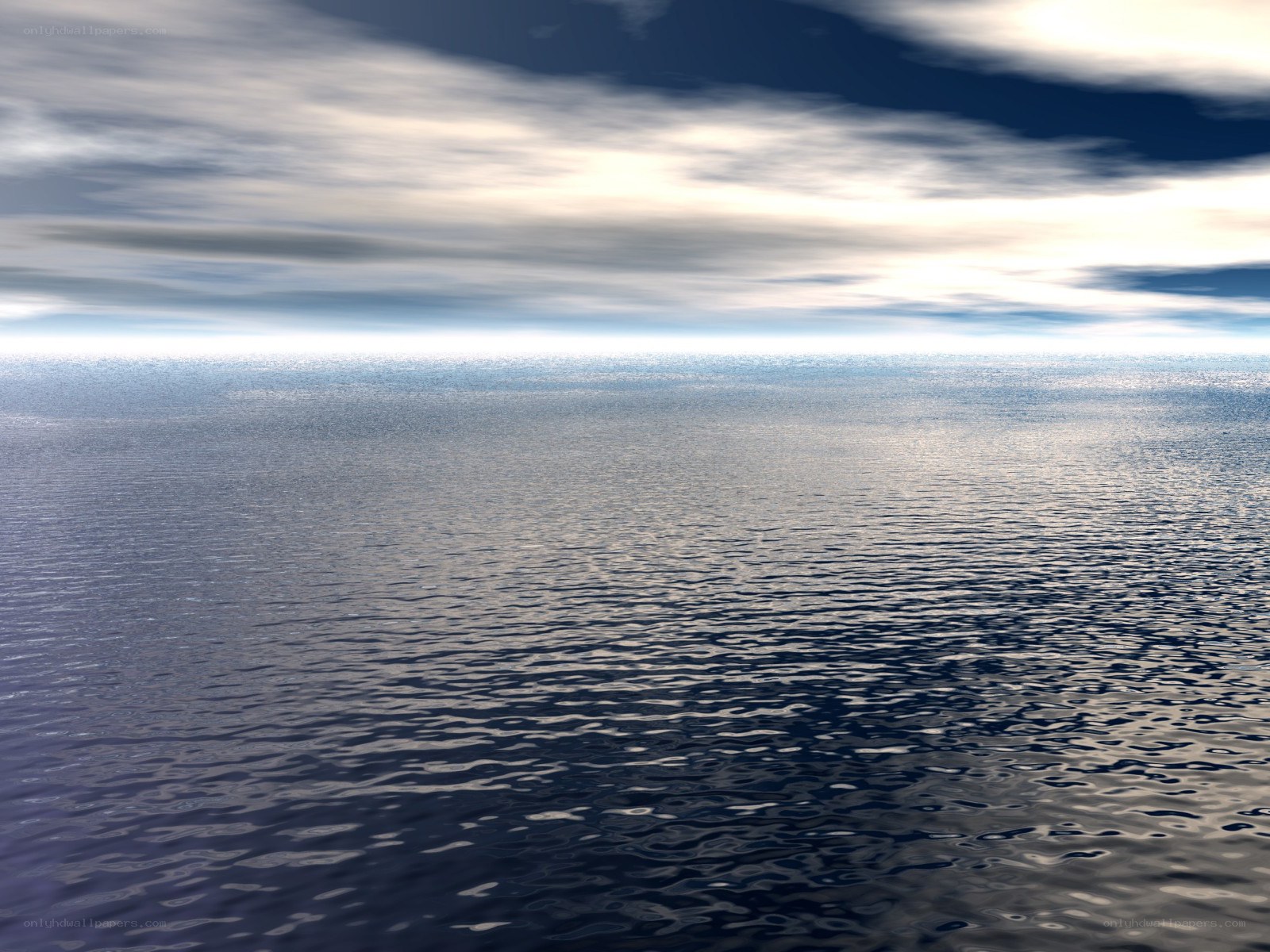 calm ocean at sunrise