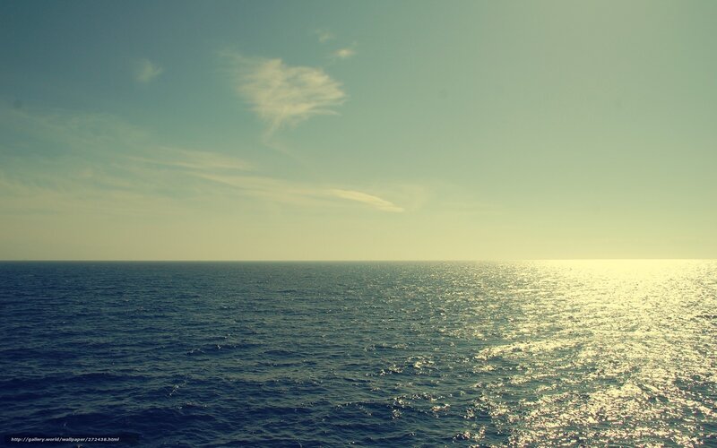 calm ocean at sunset