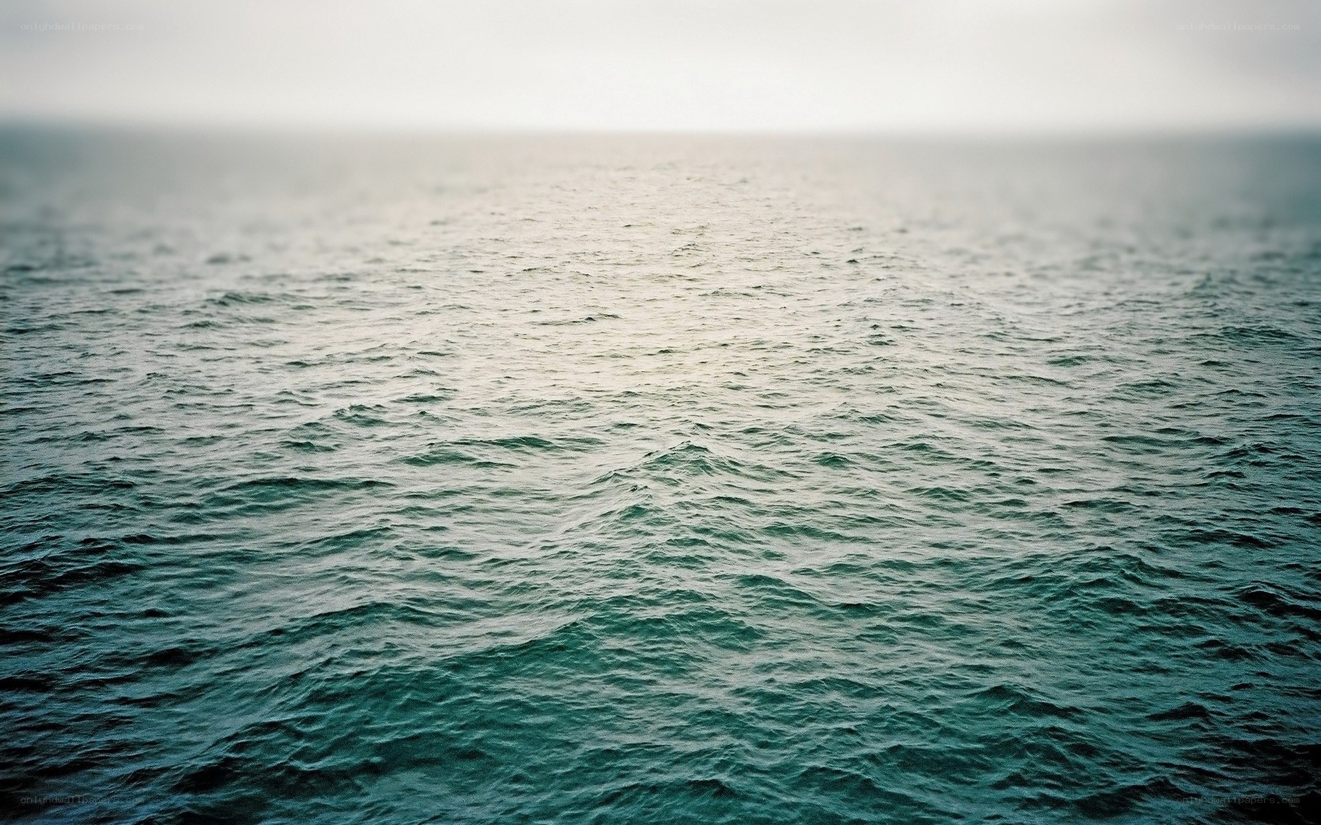 calm ocean surface